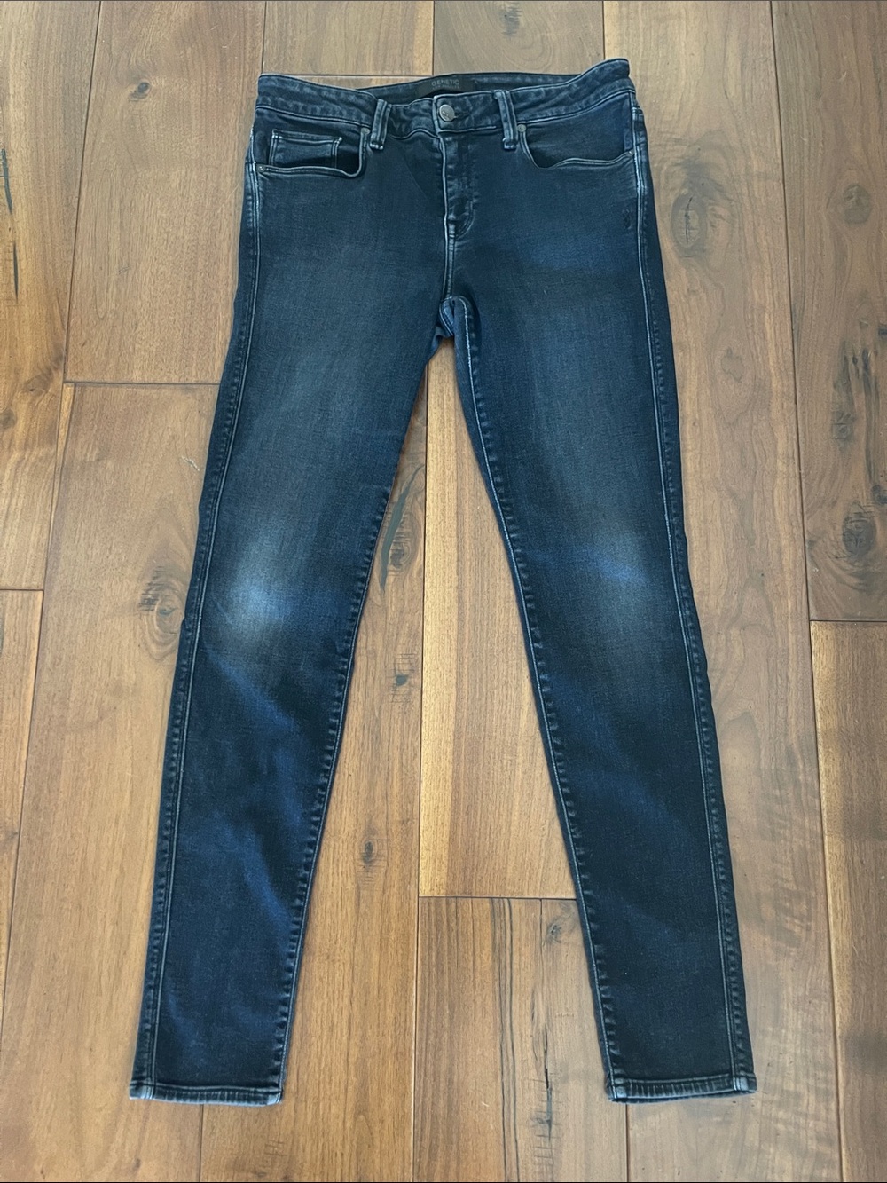 Genetic Denim Classic Black Skinny Jeans - Women's
